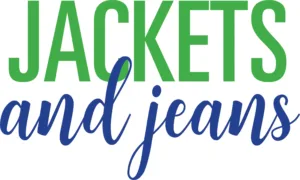 Jackets and jeans logo.on a transparent background