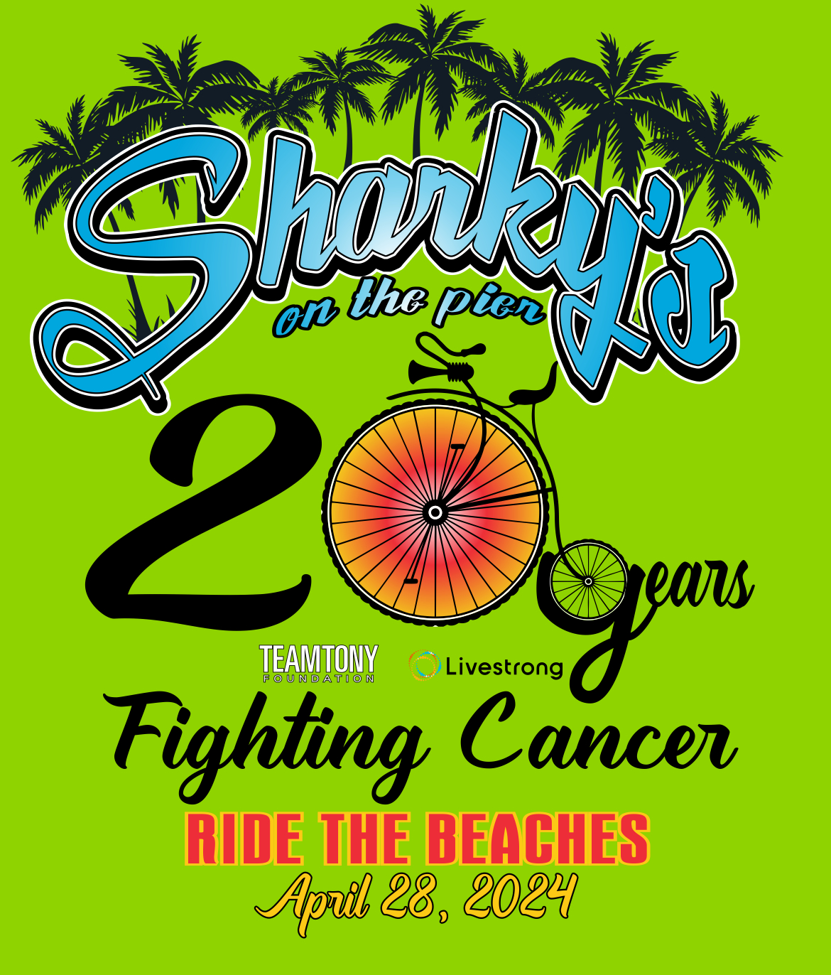 Sharky's Ride the Beaches Team Tony Cancer Foundation