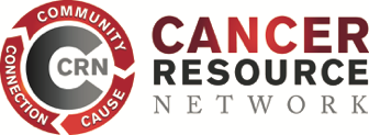 The cancer resource network logo.